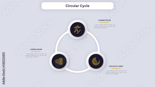 Modern Infographic Vector Template