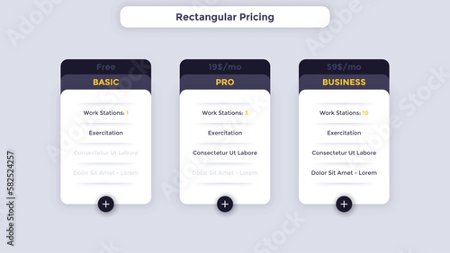 Modern Infographic Vector Template