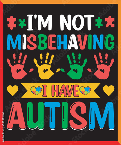 autism tshirt design for autistic 