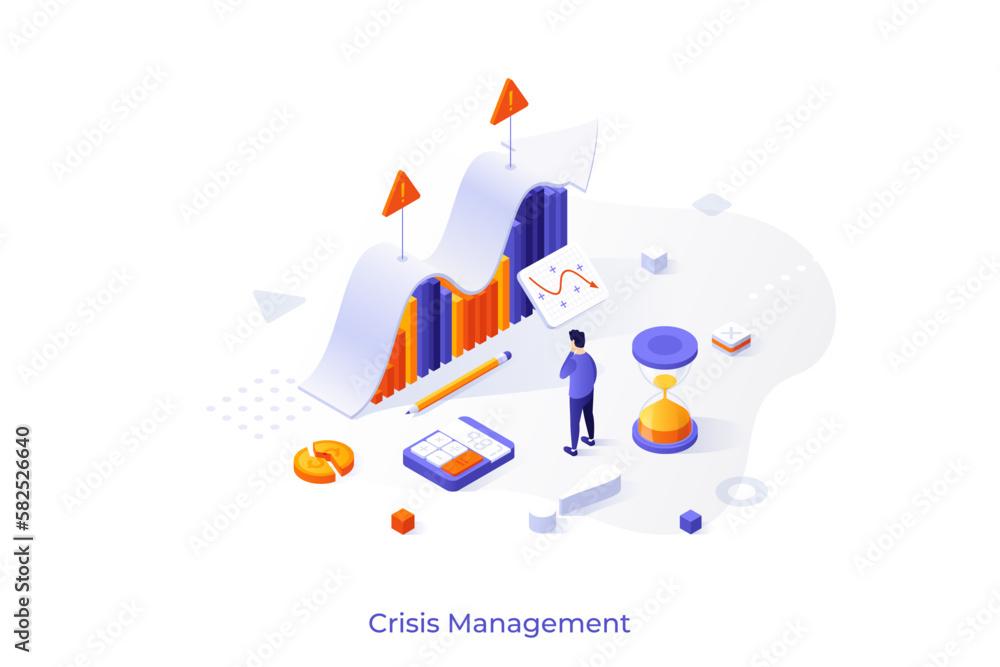 Modern Isometric Vector Template Modern Isometric Vector Template