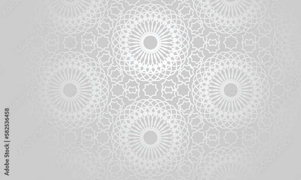 Seamless ramadan islamic pattern in arabian style design