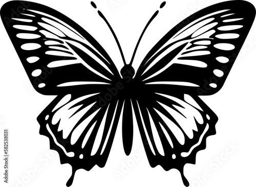 Butterfly - High Quality Vector Logo - Vector illustration ideal for T-shirt graphic