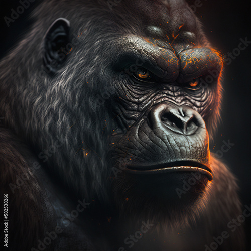 King Kong - Gorille empereur de la jungle africaine