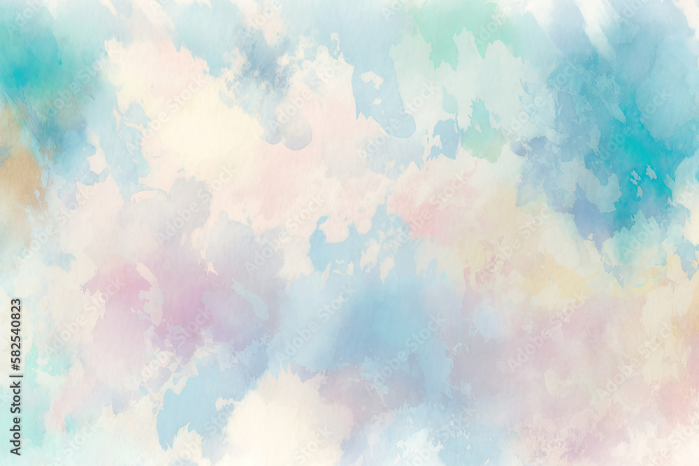 watercolor background with watercolor