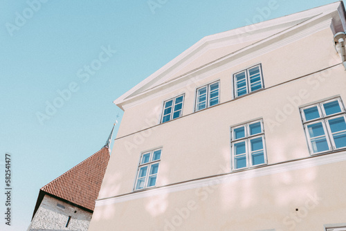 Wallpaper Mural View of exterior building. in the old town of Tallinn Torontodigital.ca