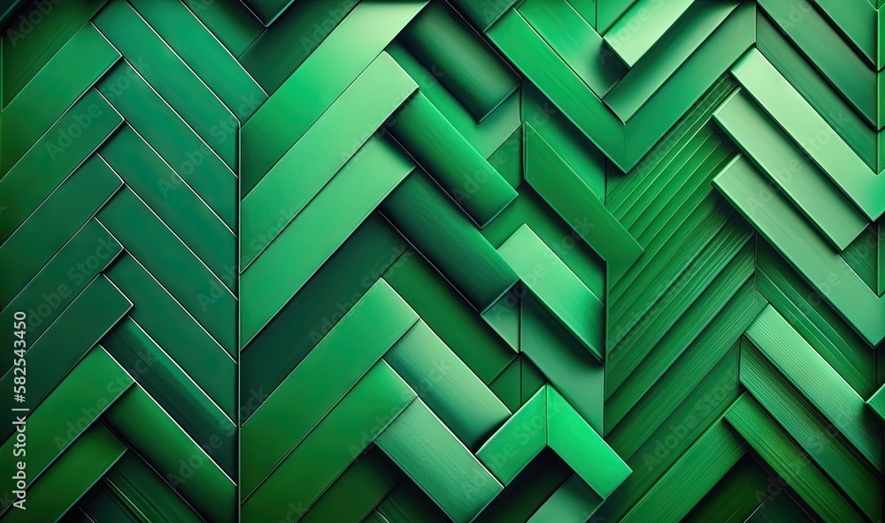 a green abstract background with many different shapes and sizes of lines on the side of the image and the bottom half of the image with a black border. generative ai a green abstract background with many different shapes and sizes of lines on the side of the image and the bottom half of the image with a black border. generative ai