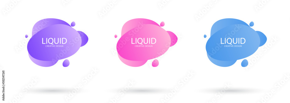 set of colorful labels set of colorful labels