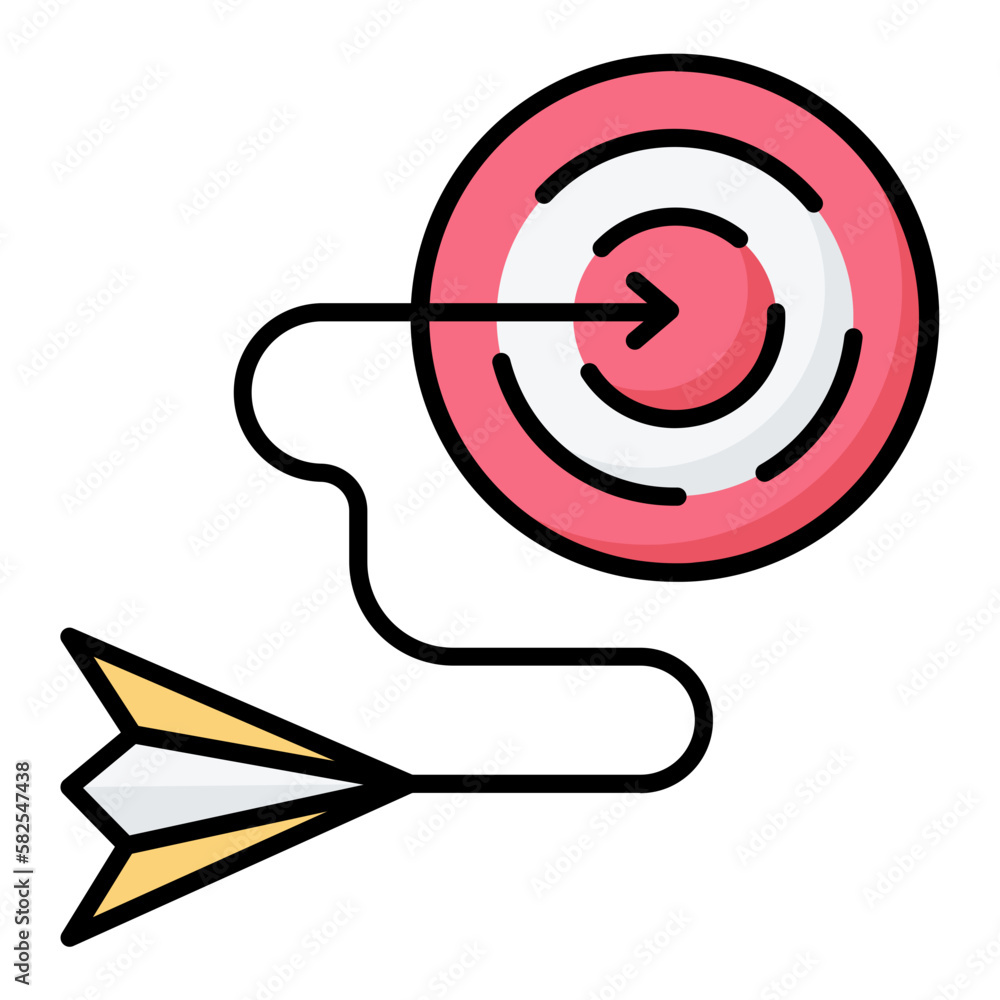 Target Line Color Icon Target Line Color Icon