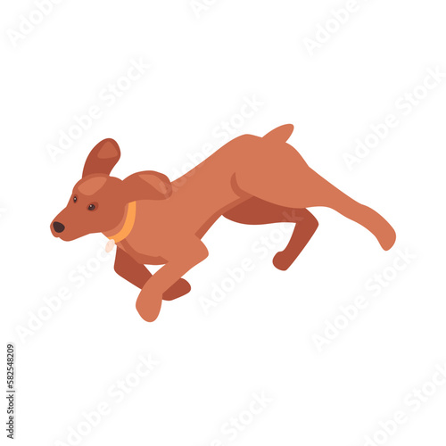 Isometric Running Dog