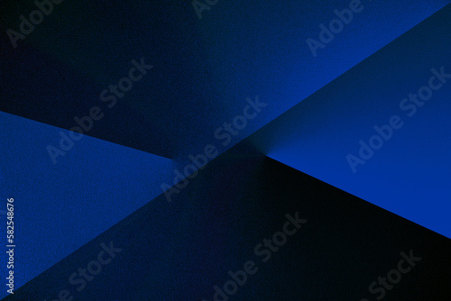 Obraz na płótnie Dark blue modern background for design. Geometric shape. Triangles, diagonal lines. Gradient. Abstract. Shape envelope. Symbol. Letter, message, mail. Connection communication concept. w salonie