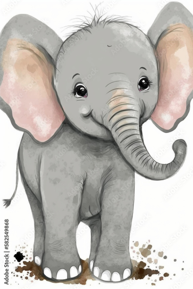 Süßer Elefant