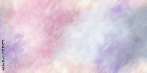 Soft watercolor textured background in pastel tones generative ai