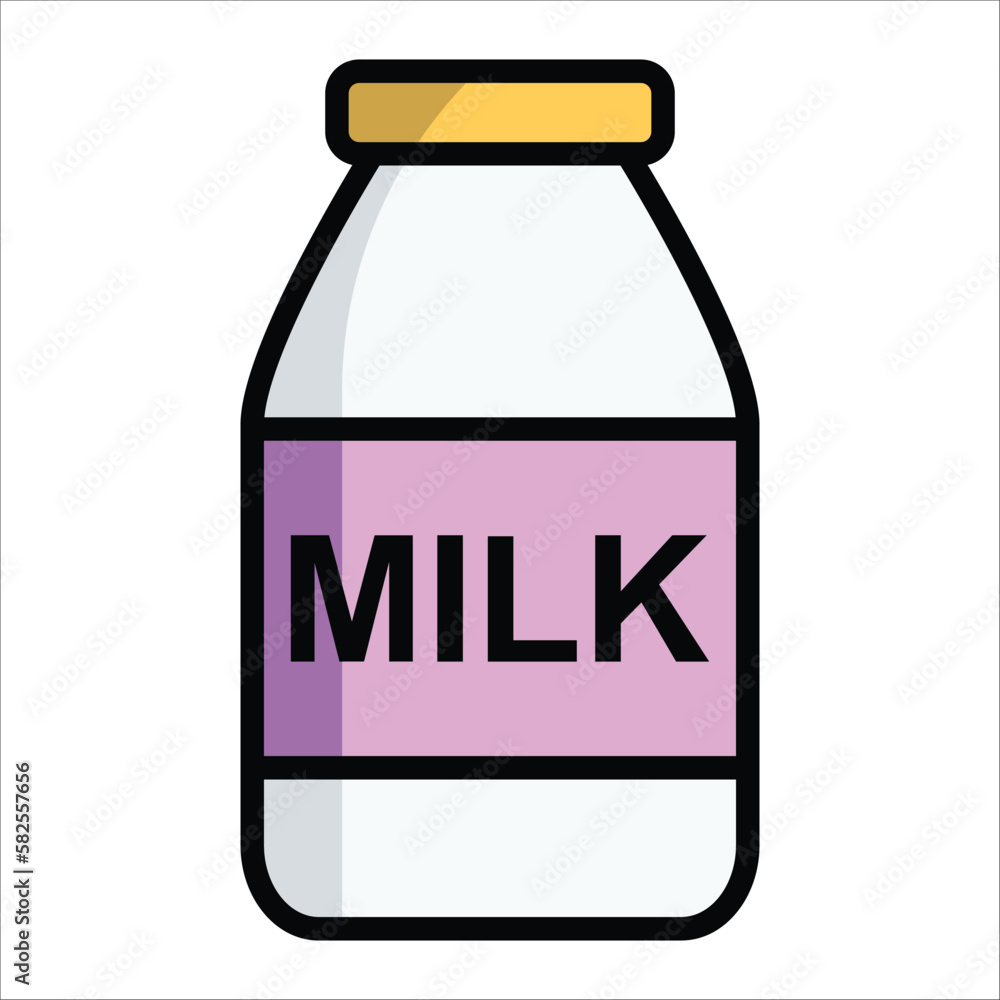 milk icon vector design template milk icon vector design template