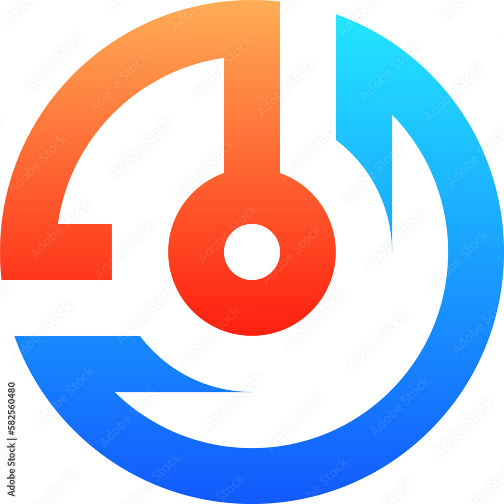 Circular Geometric Logo Circular Geometric Logo