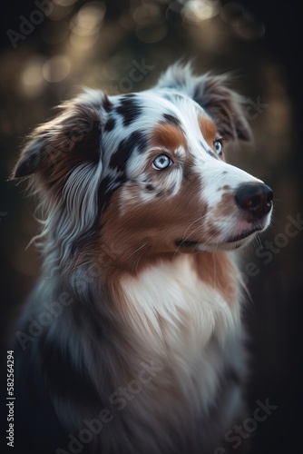Australian Shepherd Portrait © Enea