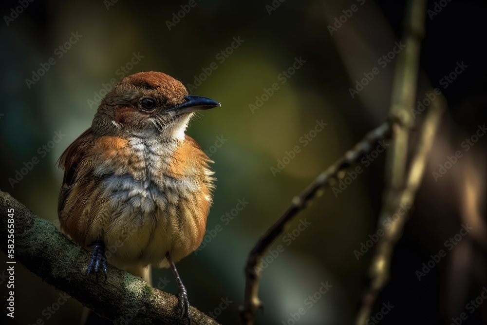 Naklejka premium a picture of a bird. Generative AI