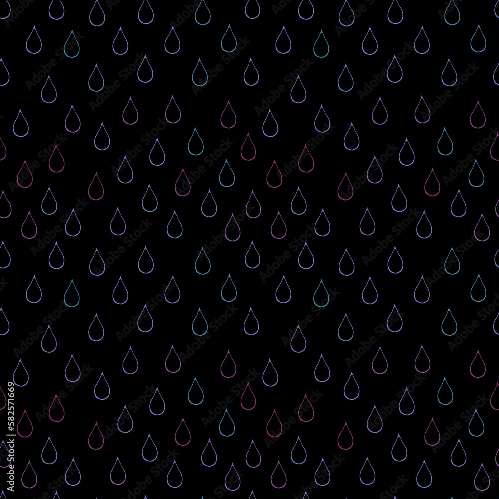 Cartoon water seamless rain drops pattern for wrapping paper and kids clothes print and fabrics and linens Cartoon water seamless rain drops pattern for wrapping paper and kids clothes print and fabrics and linens