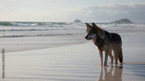 Beach Wolf