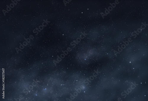 A vast space full of stars and stardust. Inspirational minimalistic backdrop. 