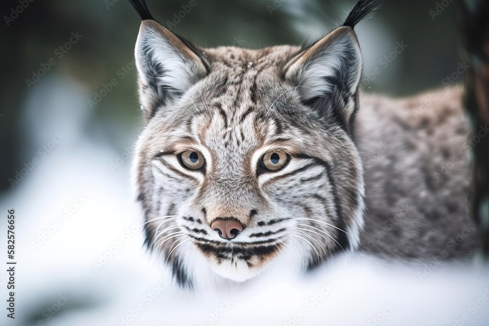 Elusive Lynx, created with Generative AI technology Elusive Lynx, created with Generative AI technology