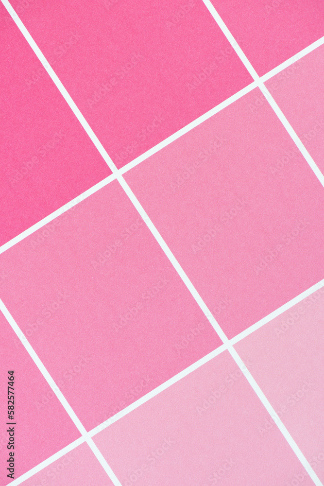 pink squares close up