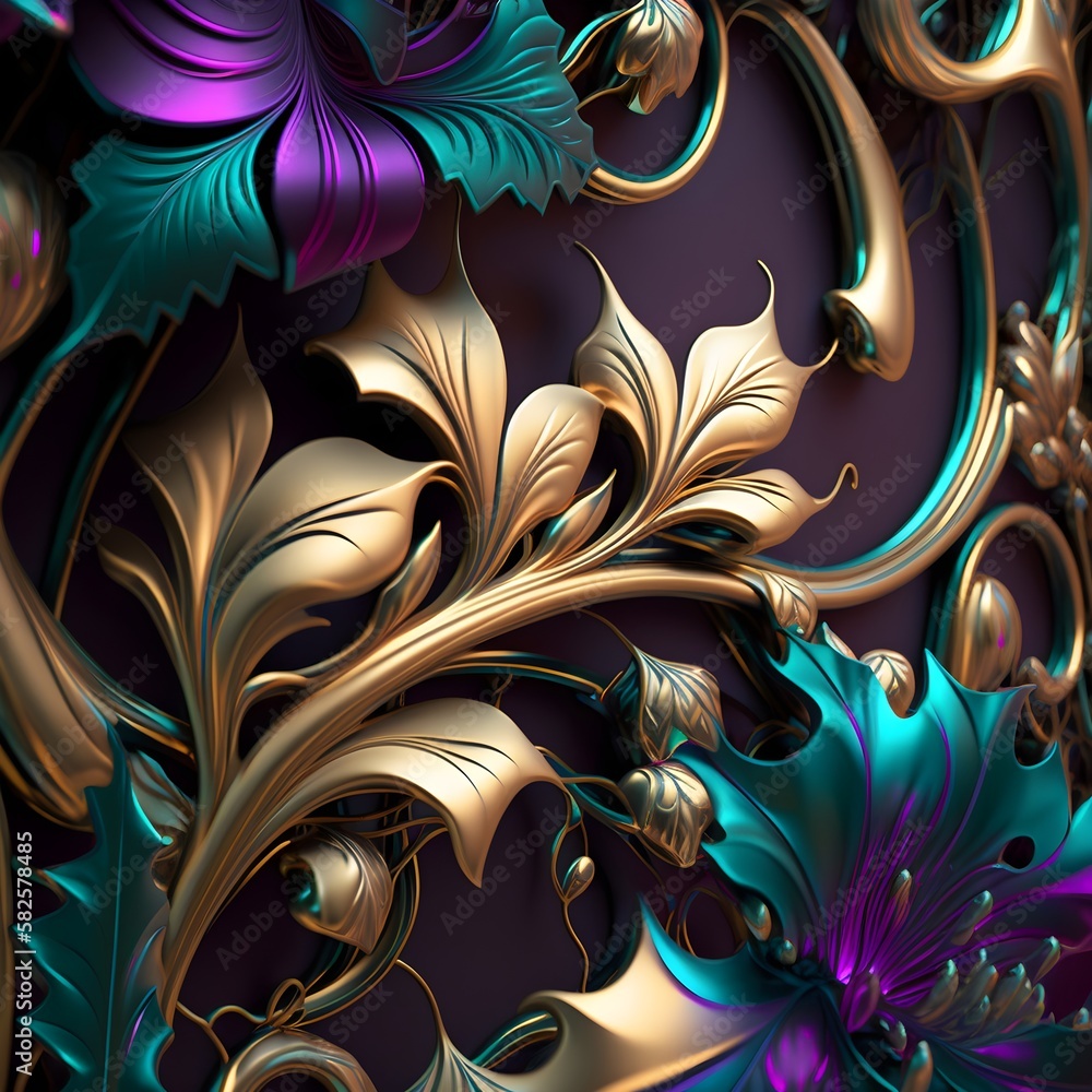 abstract background with ornament abstract background with ornament