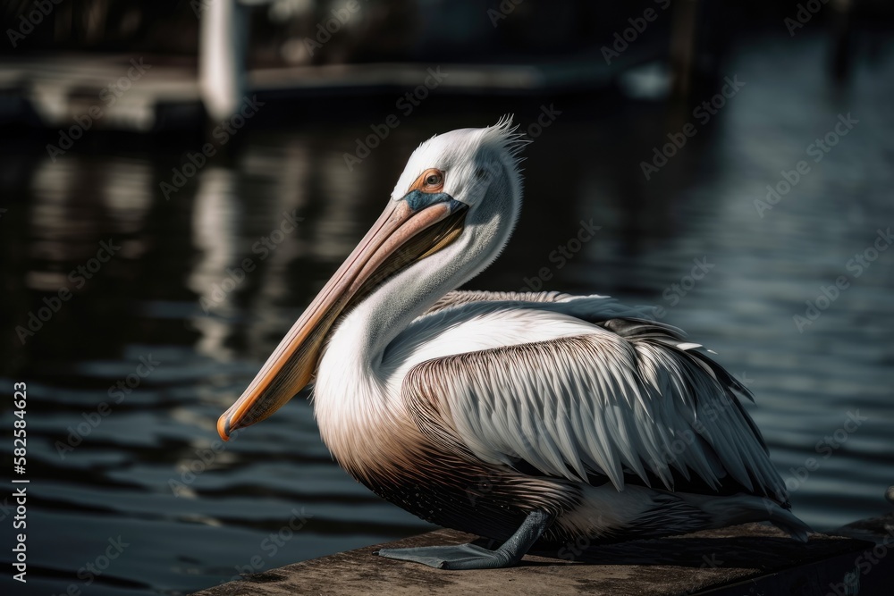 Pelican of America. Generative AI Pelican of America. Generative AI
