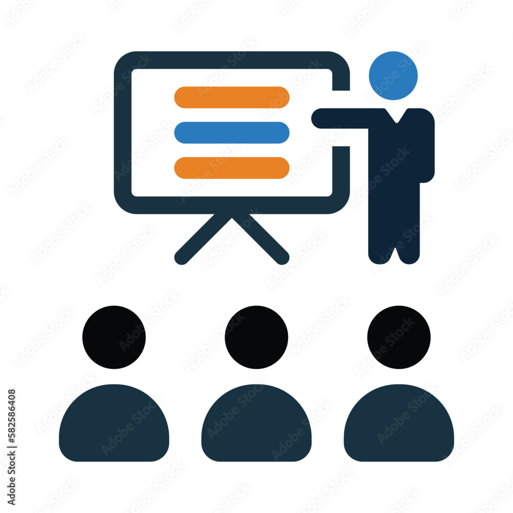 presentation, business presentation, teaching, training, business training presentation icon presentation, business presentation, teaching, training, business training presentation icon