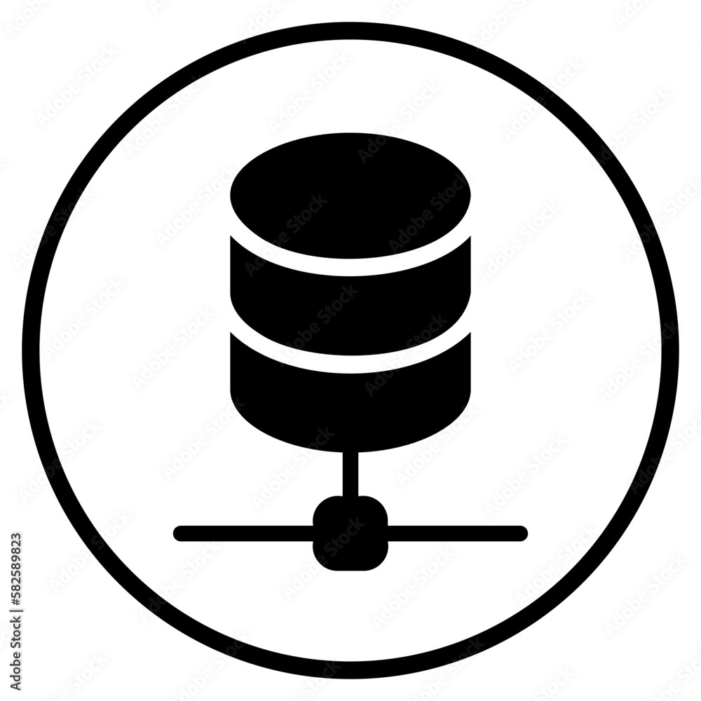 network server glyph icon network server glyph icon