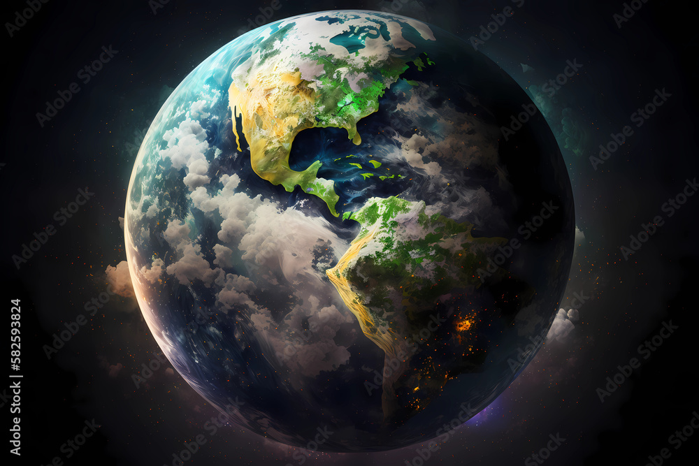 Planet Earth | AI Generative