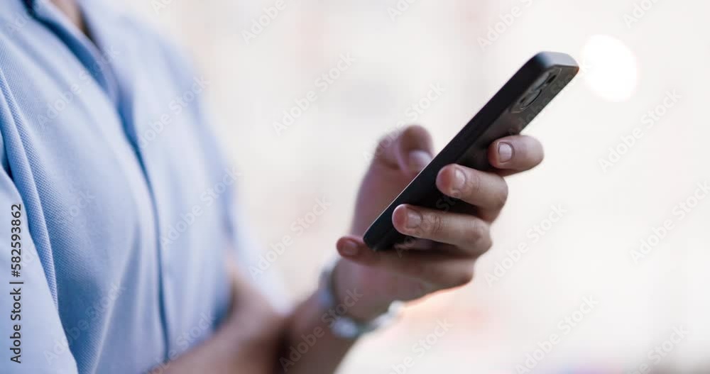 Phone, hands typing or city person check email, scroll on ui or surfing internet, website or online search for social media. Digital news, 5g mobile smartphone or man texting, message or contact user Phone, hands typing or city person check email, scroll on ui or surfing internet, website or online search for social media. Digital news, 5g mobile smartphone or man texting, message or contact user