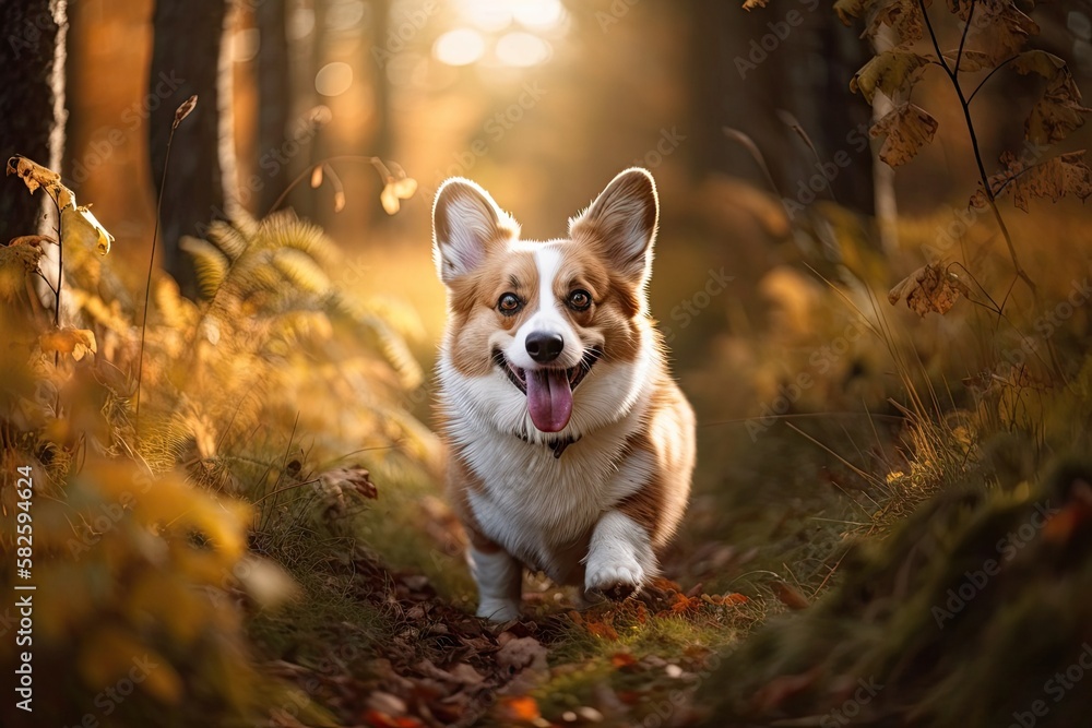 A depiction of a Corgi. Generative AI A depiction of a Corgi. Generative AI