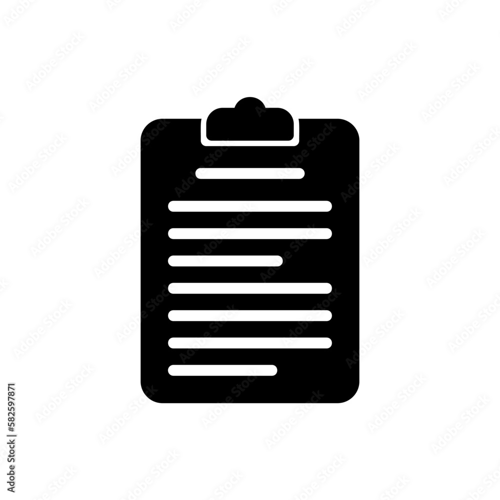 Clipboard icon for saving copies for later pasting elsewhere in a document file Clipboard icon for saving copies for later pasting elsewhere in a document file