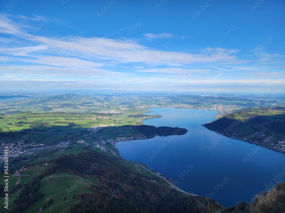 Fototapeta premium view of the river