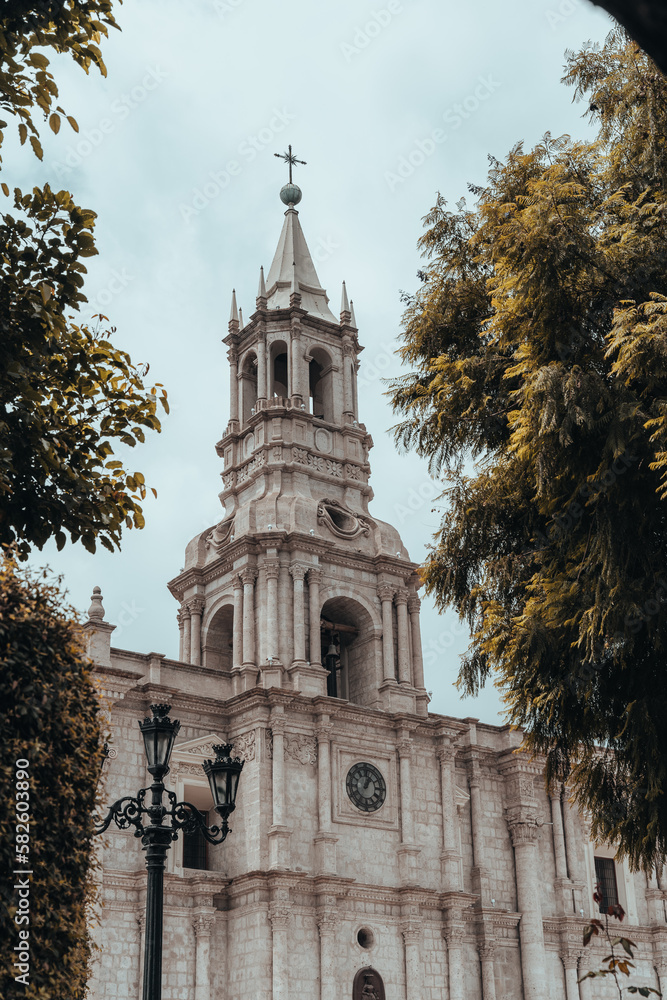 Enormous cathedral with a religious museum, Basilica Catedral de Arequipa