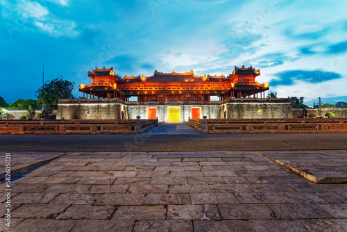 Imperial Royal Palace of Nguyen dynasty in Hue, Vietnam