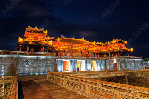 Imperial Royal Palace of Nguyen dynasty in Hue, Vietnam