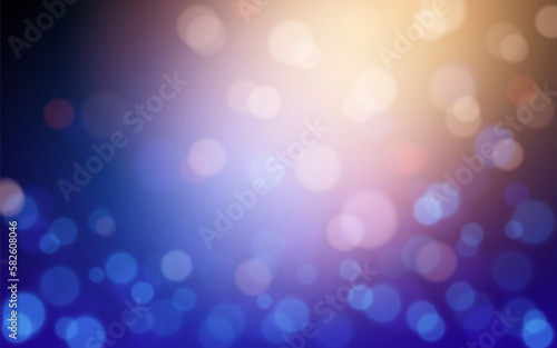 Underwater bokeh soft light abstract background, Vector eps 10 illustration bokeh particles, Background decoration