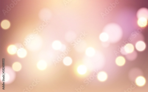 Sunlight bokeh soft light abstract background, Vector eps 10 illustration bokeh particles, Background decoration