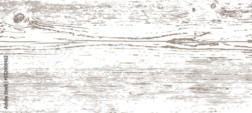 One-color texture of an old knotted wooden board