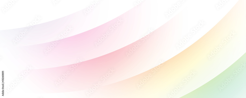 Soft rainbow layered colors in a bright white light background with ripples downward across the surface - social media community connection banner concept vector design Soft rainbow layered colors in a bright white light background with ripples downward across the surface - social media community connection banner concept vector design