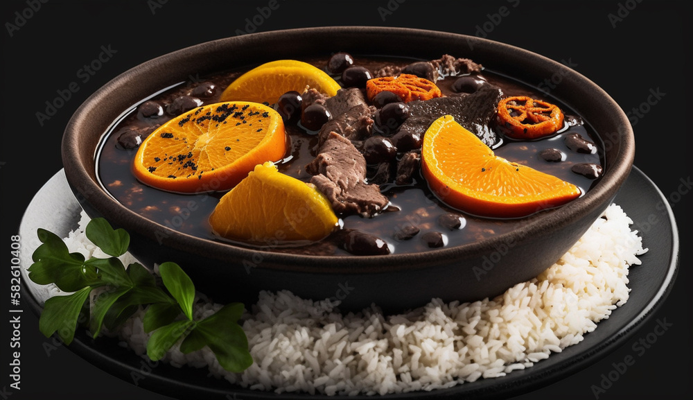 Healthy meal with fresh fruit and lemon ,generative AI Healthy meal with fresh fruit and lemon ,generative AI