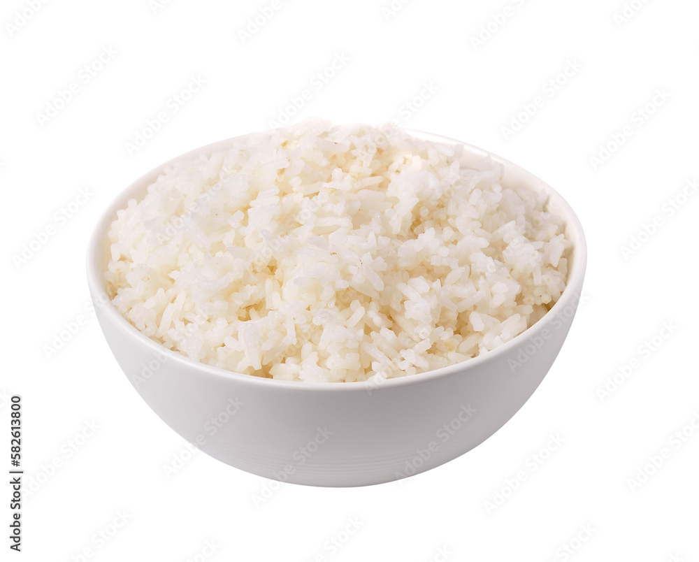 rice in a white bowl isolated on transparent png rice in a white bowl isolated on transparent png