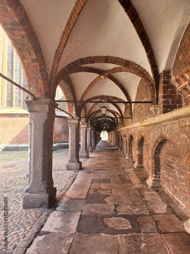cloister of the cathedral  