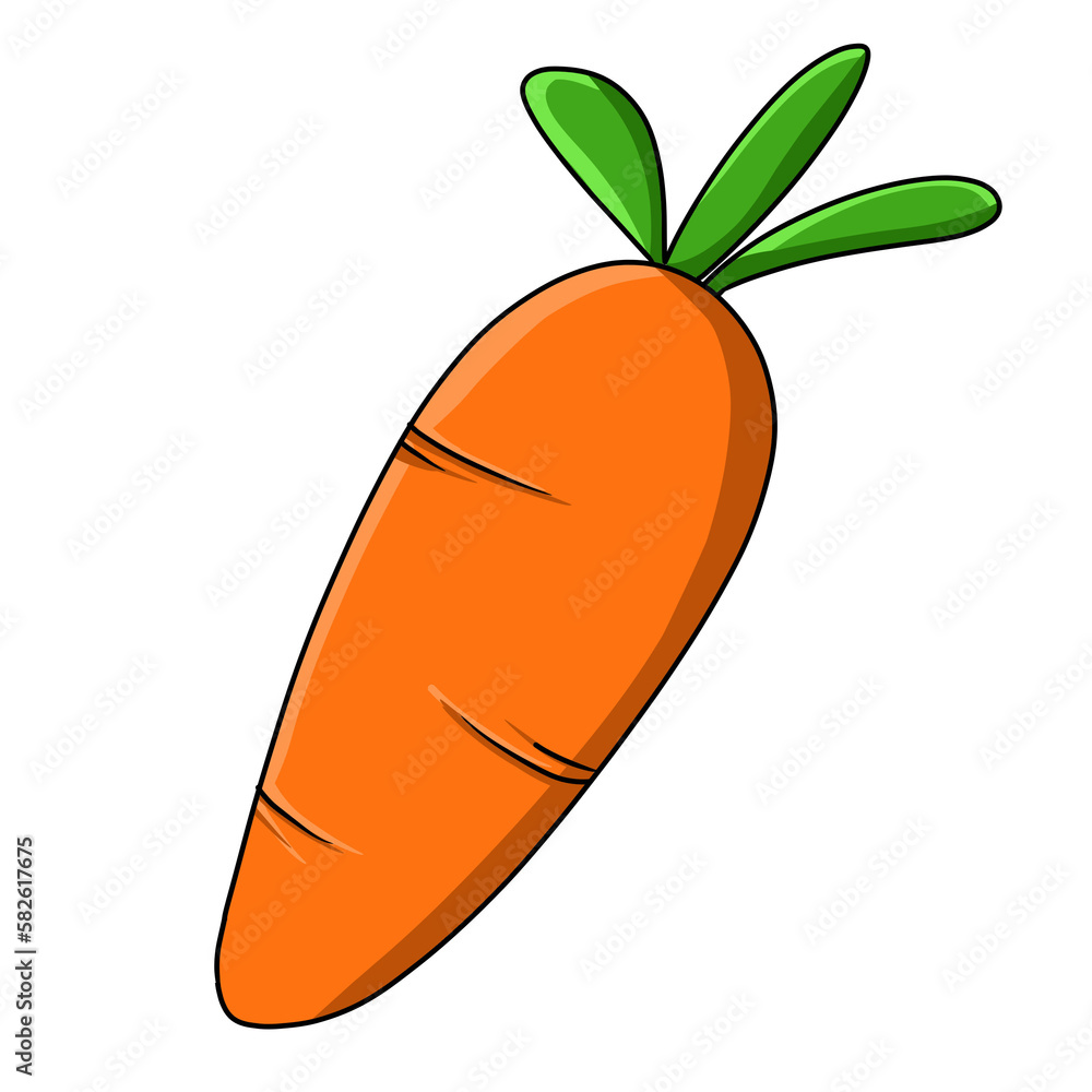 an orange carrot, freshly harvested from the garden and looking especially good for making soup an orange carrot, freshly harvested from the garden and looking especially good for making soup
