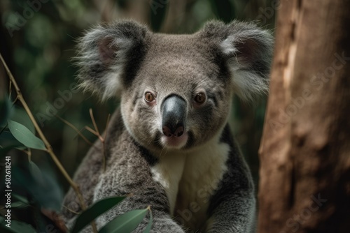 Koala in the wild. Generative AI