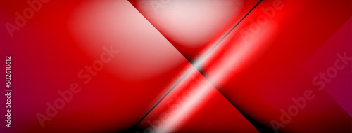 Light and shadow squares and lines abstract background