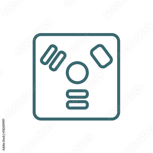 firewire icon. Thin line firewire icon from hardware and equipment collection. Outline vector isolated on white background. Editable firewire symbol can be used web and mobile