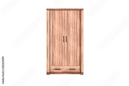 the rustic charm of my wooden wardrobe