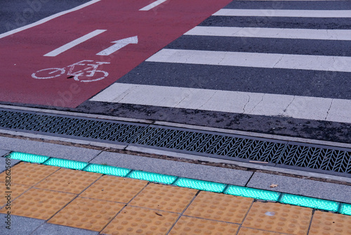 Photography Street crossing in Seoul